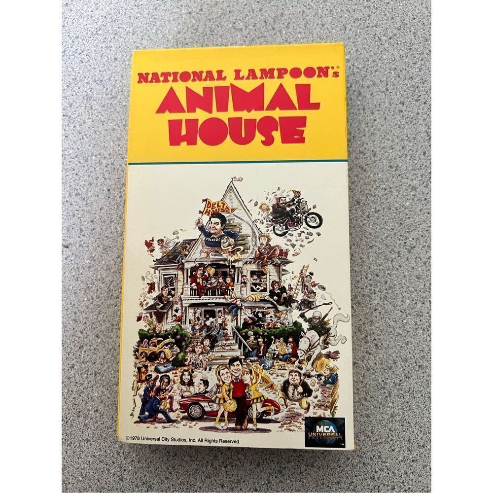 National Lampoon’s Animal House 1990 VHS video cassette movie